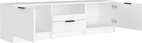 vidaXL Έπιπλο Τηλεόρασης Λευκό 140x35x40 εκ. από Τεχνητό Ξύλο