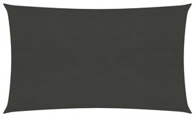 vidaXL Πανί Σκίασης Ανθρακί 5 x 7 μ. από HDPE 160 γρ./μ²
