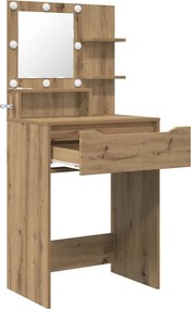vidaXL Τραπέζια Ντυσίματος Κρεβατοκάμαρας Artisan Oak
