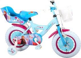 Frozen 12 Inch 21,5 cm Girls Coaster Brake Blue