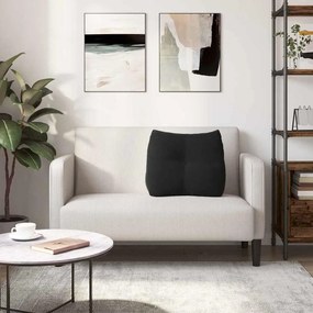 vidaXL Μαξιλάρι Πλάτης Μαύρο 60 x 24 x 50 εκ Βελούδο