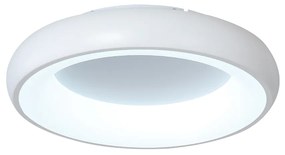 InLight Πλαφονιέρα οροφής LED 24W 3CCT (by tuya) από λευκό ακρυλικό D:40cm (42020-B-White)