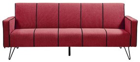 Καναπές Κρεβάτι ArteLibre BELLINI Κόκκινο 201x89x82cm