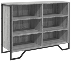 Μπουφές Γκρι Sonoma 101x35,5x74,5 εκ. από Επεξεργασμένο Ξύλο - Γκρι