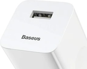 Baseus Travel Charger Quick Charger White EU (CCALL-BX02)