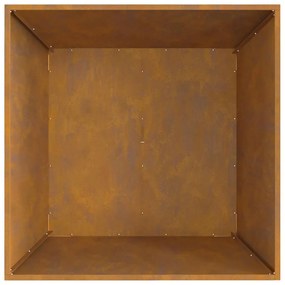 vidaXL Τζάκι Τετράγωνο 80x80x40 εκ. Ανθεκτικό στη Φθορά