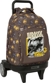 Σχολική Τσάντα Jurassic World Καφέ 33 x 45 x 22 cm