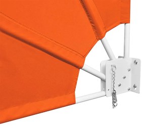 vidaXL Σκίαστρο Βεράντας Πλαϊνό Πτυσσόμενο Τερακότα 210 x 210 εκ.