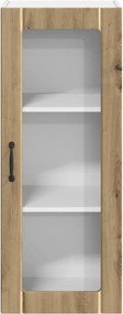 vidaXL Ραφιέρα τοίχου LUCCA Artisan Δρυς 40 x 31 x 100 εκ.
