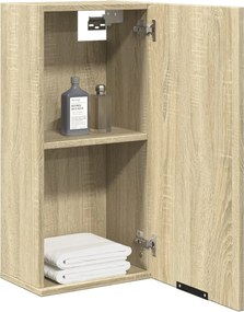 vidaXL Ντουλάπι Μπάνιου Επιτοίχιο Sonoma Δρυς 32 x 20 x 67 εκ.