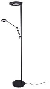 Φωτιστικό Δαπέδου Led Barrie 4000Lm, 600Lm 181x30cm Black Mat 424210332 Trio Lighting Metal