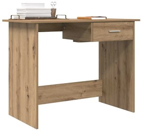 vidaXL Γραφείο artisan δρυς 100 x 50 x 76 εκ. Επεξεργασμένο ξύλο