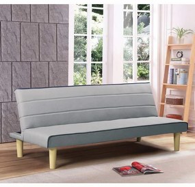 Καναπές - Κρεβάτι Biz Ε9438,1 167x75x70cm/167x87x32 Light Grey Fabric