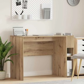 vidaXL Γραφείο Artisan Oak Επεξεργασμένο ξύλο 109 x 50 x 78 εκ