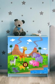 Συρταριέρα Babydreams Cartoon-Mple-Safari