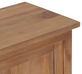 Έπιπλο Τηλεόρασης 150 x 30 x 30 εκ. από Μασίφ Ξύλο Teak - Καφέ