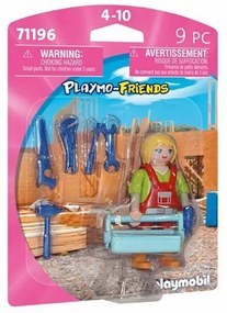 Playset Playmobil 71196 Playmo-Friends Technician 9 Τεμάχια
