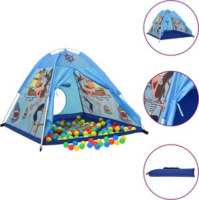 vidaXL Παιδική Σκηνή Μπλε 120 x 120 x 90 εκ.