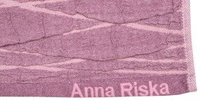 Πετσέτα 70x140 Nefeli με Κεντητό Λογότυπο 3 Lilac Pink