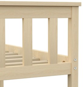 vidaXL Πλαίσιο Κρεβατιού Αν. Ξύλο 160 x 200 εκ. από Μασίφ Ξύλο Πεύκου