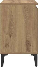 vidaXL Κομοδίνο Artisan Oak 40 x 30 x 50 cm Επεξεργασμένο ξύλο