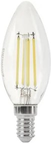 OPTONICA LED λάμπα candle C35 1472, Filament, 4W, 2700K, 400lm, E14