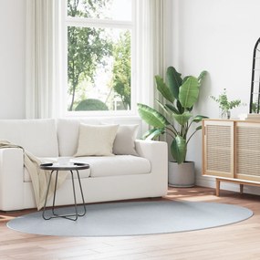 vidaXL Χαλί "HUARTE" Γκρι 160x230 εκ. Ωοειδές