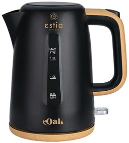 Βραστήρας Oak 06-24659 20,8x17x22,4cm 1,7lt 2200W Oak-Black Estia Plastic