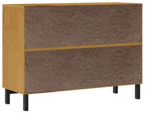 vidaXL Συρταριέρα FLAM 110 x 40 x 80 εκ. από Μασίφ Ξύλο Πεύκου