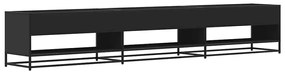 ντουλάπι τηλεόρασης vidaXL Μαύρο 270x40x46 cm Κατασκευασμένο ξύλο