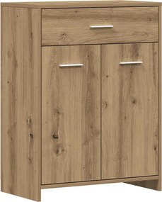 vidaXL Ντουλάπι Μπάνιου Αρτισιανή Δρυς 60x33x80 εκ. Επεξ. Ξύλο