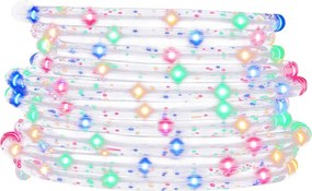 vidaXL Φωτάκια σε Σωλήνα με 120 LED Πολύχρωμα 5 μ. από PVC
