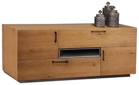 Μπουφές Malibu με Καπλαμά Δρυός Ρουστίκ 180x42x83 εκ.