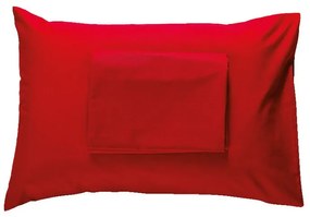 Ζεύγος Μαξιλαροθήκες Βαμβακερές 50x70εκ. Delos Red SB HOME