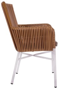 ΠΟΛΥΘΡΟΝΑ ΑΛΟΥΜΙΝΙΟΥ COMPRERIA HM5298.01 ΜΠΕΖ ΜΕ ΜΑΞΙΛΑΡΙ 57x60x90 cm