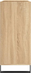 vidaXL Δισκοθήκη Sonoma Δρυς 84,5 x 38 x 89 εκ. από Επεξεργασμένο Ξύλο