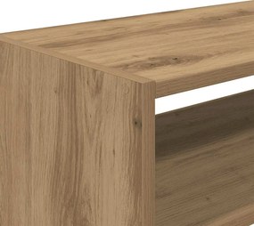 vidaXL Ράφι παπουτσιών στοιβαζόμενο Artisan Oak 60x30x30,5 cm