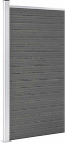 vidaXL Πάνελ Περίφραξης Γκρι 95 x 186 εκ. από WPC