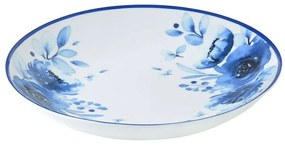 Πιάτο Βαθύ Blue Rose 07-16104 23cm White-Blue Estia Porcelain