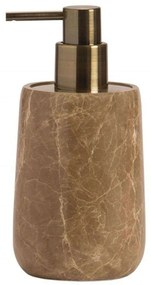 Δοχείο Κρεμοσάπουνου AH-BA24124 Φ8x16,5cm Marble Brown Andrea House Marble