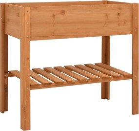 vidaXL Γλάστρα 88 x 43 x 80 εκ. από Ξύλο Ελάτης