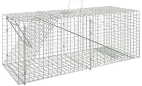 vidaXL Παγίδα Ζώων 64,5 x 25 x 26,5 εκ. από Γαλβανισμένο Χάλυβα