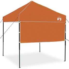 vidaXL Σκηνή Canopy Pop-up Πορτοκαλί 200 x 200 cm ύφασμα