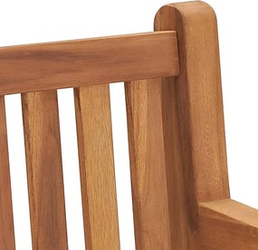 vidaXL Παγκάκι Κήπου 228 εκ. από Μασίφ Ξύλο Teak