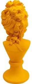 Διακοσμητικό Επιτραπέζιο Duchess Κίτρινο 10,5x10x26,5 εκ. - Κίτρινο