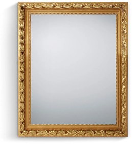 Καθρέπτης Επιτοίχιος Π55xY70 εκ. Gold  Wood  Πλαίσιο Mirrors &amp; More Sonja 1070179