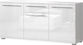 Μπουφές Realm 3D1S-Μήκος: 180 εκ.-Λευκό - 180.00Χ45.00Χ85.00cm