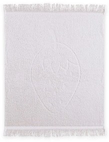 Ποτηρόπανο Strawberry Taste White Nef-Nef 50x50cm 100% Βαμβάκι