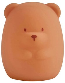 Φως Νύχτας Αρκουδάκι N876643 Μεσαίο 11cm Caramel Nattou Σιλικόνη