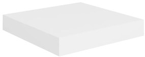 vidaXL Ράφια Τοίχου 2 τεμ. Άσπρα 23x23,5x3,8 εκ. MDF